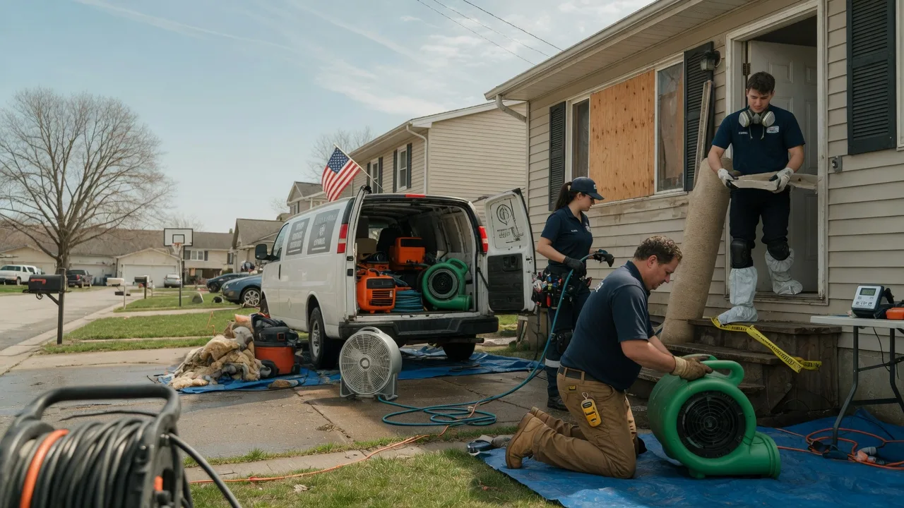 Water Damage Restoration in Odessa, DE near me